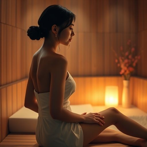 桑拿会所技师服务场景
