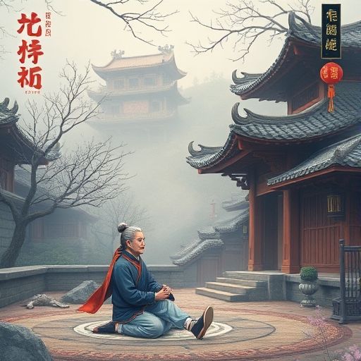 茶室服务员的亲切笑容