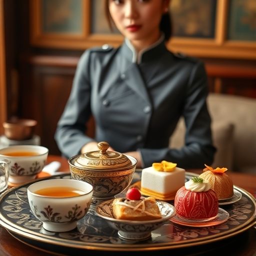 高端茶点搭配展示
