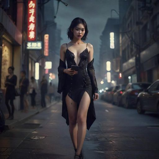 在广州街头，一位匿名人士正低头查看手机，背景是模糊的城市夜景，画面富有电影感，暗示着寻找私密信息的场景。