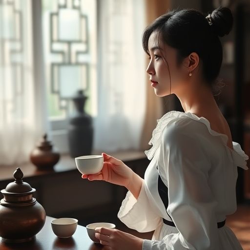小李品茶真实场景