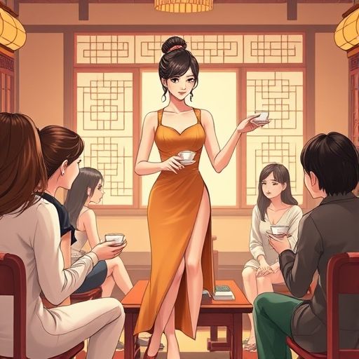 茶艺课欢乐互动