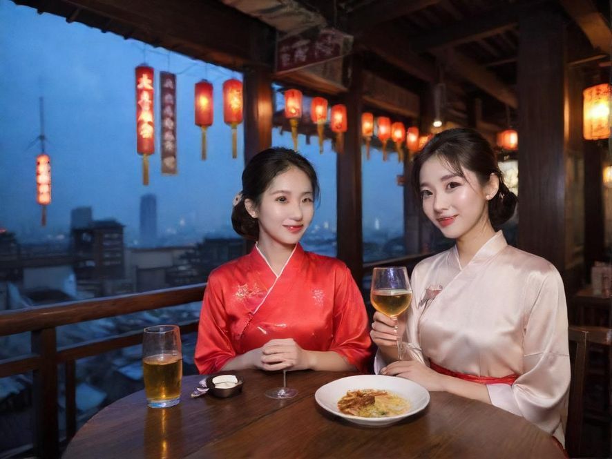 高端私人会所内部景象，展现奢华与舒适