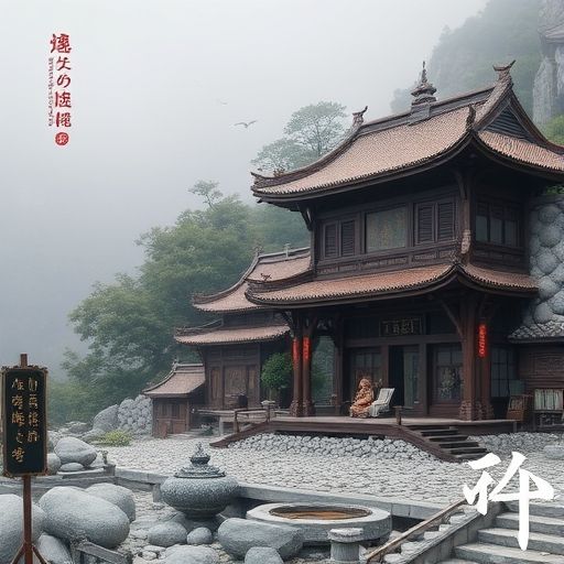 一套精致的茶具在柔和光线下