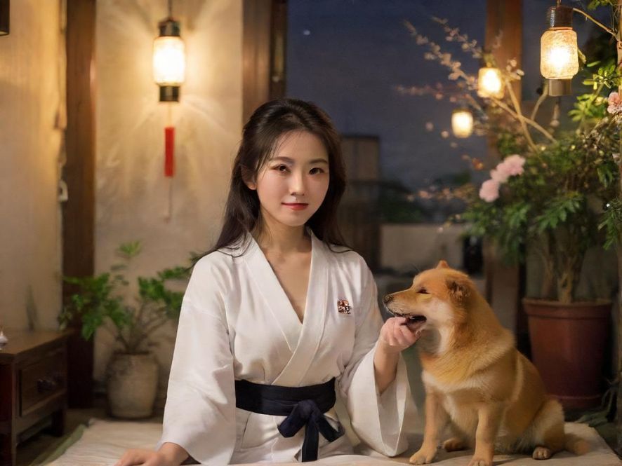 犬马之家Power夜场炫彩灯光场景