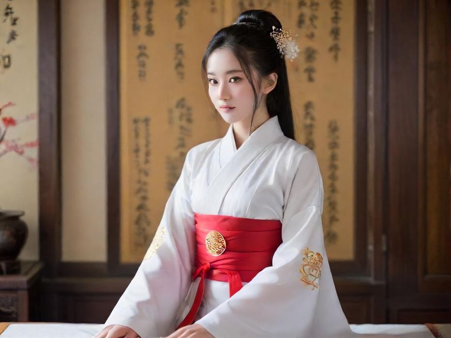 成熟女性在温馨的室内放松