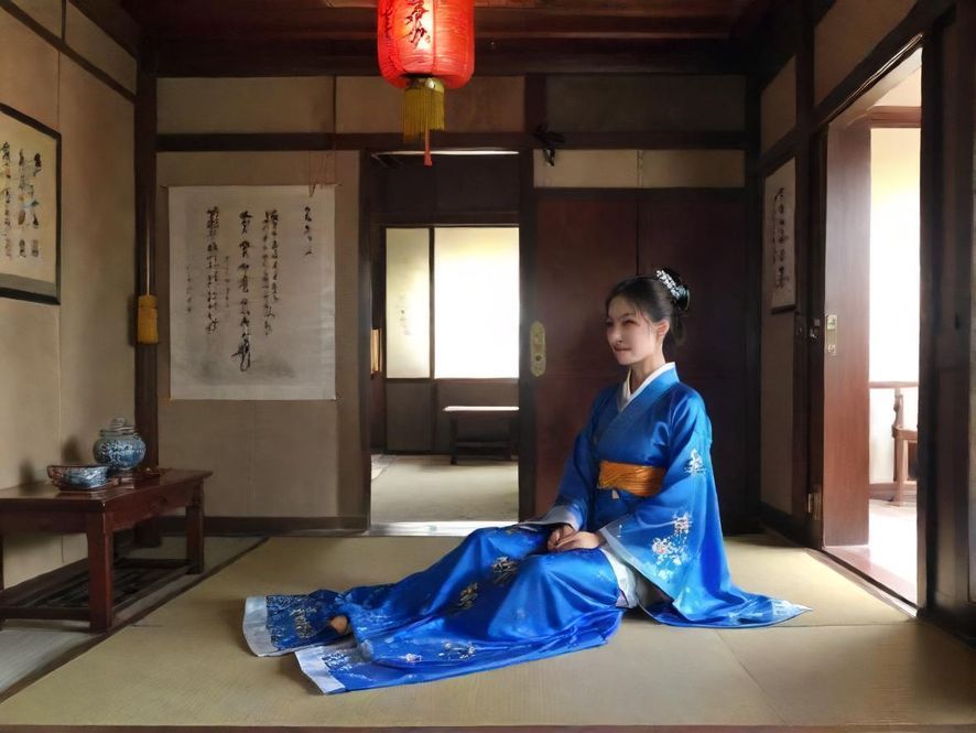 一位专业的服务人员面带温柔的微笑，眼神中充满关怀，特写镜头展现了她亲切的面庞，背景是温馨舒适的室内环境，给人带来温暖和安心的感觉。