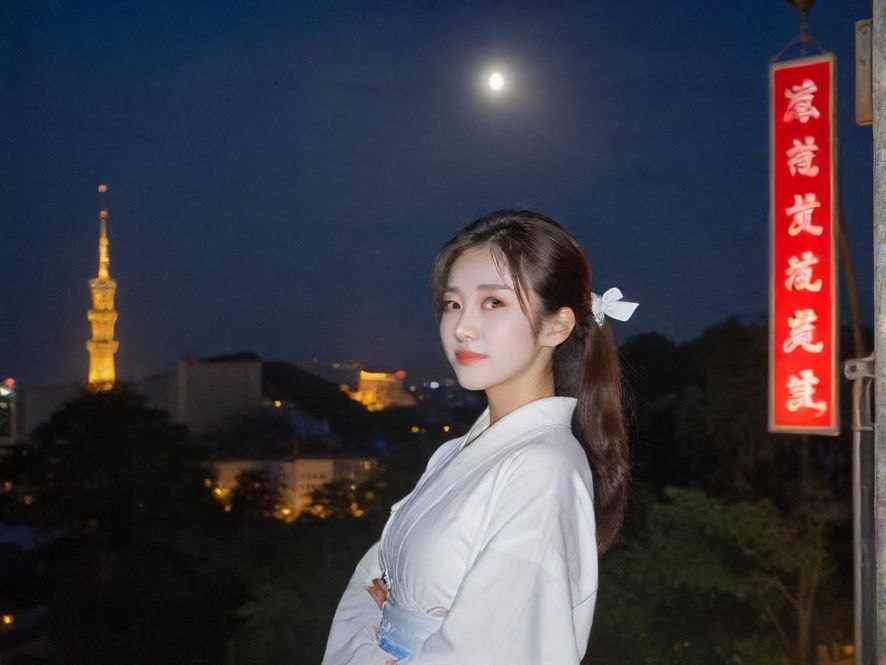 深圳休闲娱乐场所夜景俯瞰赛博朋克风格