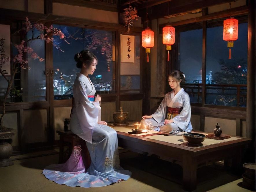 都市夜色下的桑拿会所