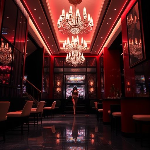深圳QM夜场豪华会所大厅实景