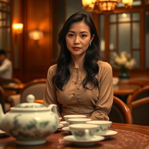广州高端茶社内部环境