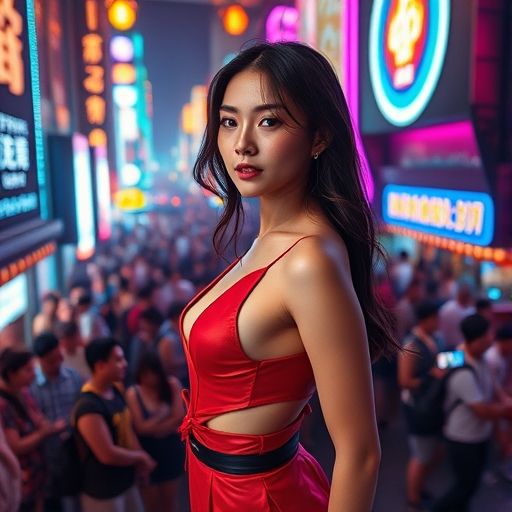 广州夜场酒吧的热闹场景