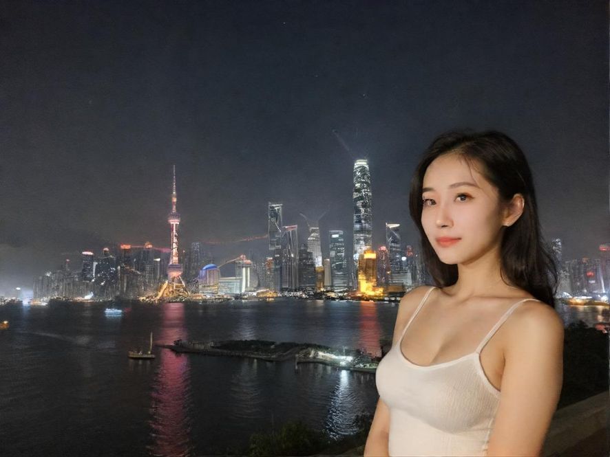 广州天河CBD夜景