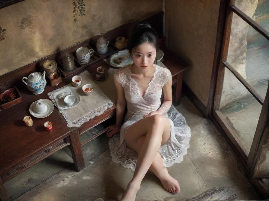 广州隐藏茶社私密包厢实景图