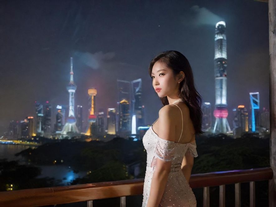广州高端会所夜景展示