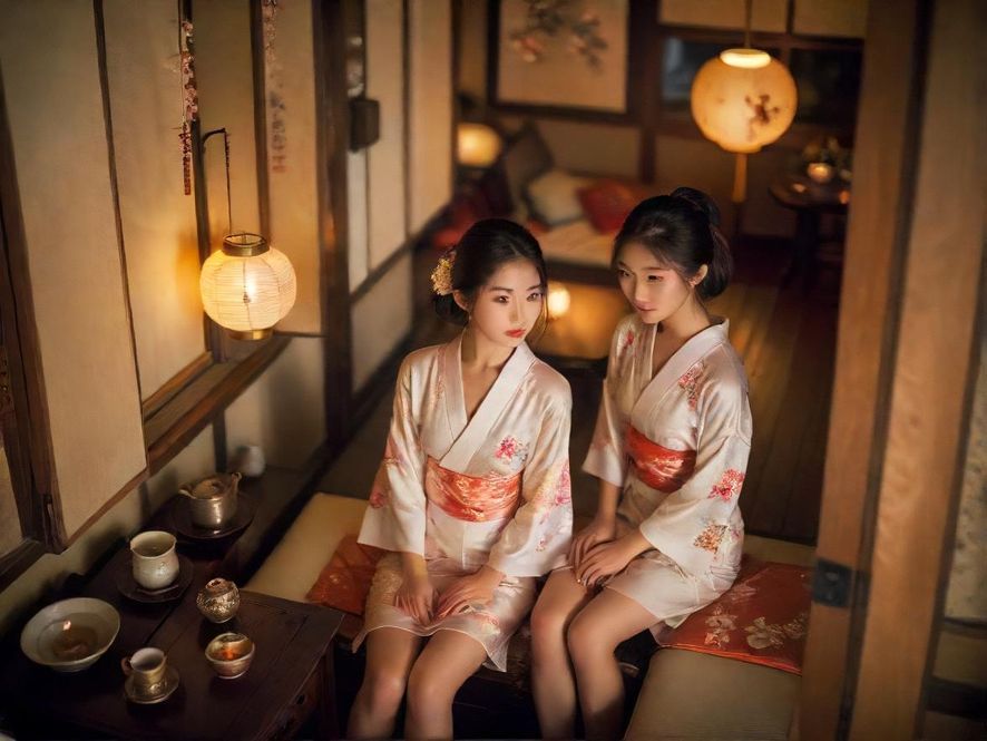 深圳茶室里的温馨一角