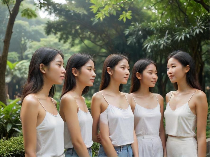 深圳公园里的惬意时光