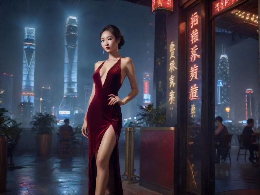 深圳休闲娱乐会所夜景