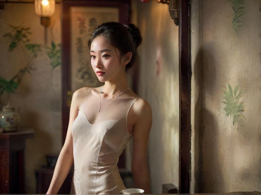 深圳隐秘茶室一角