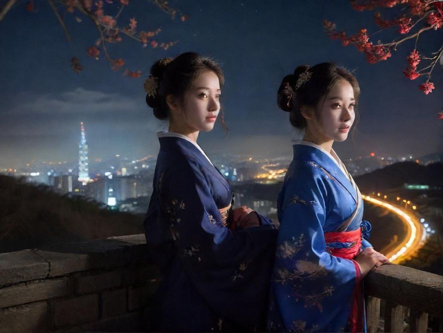 深圳桑拿会所夜景外观