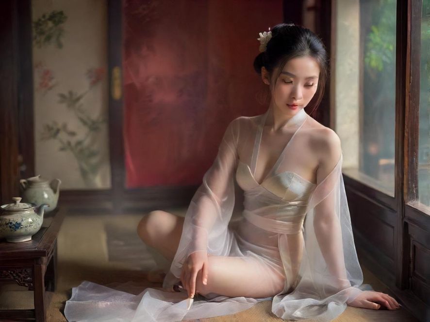 深圳品茶会所茶艺师表演现场