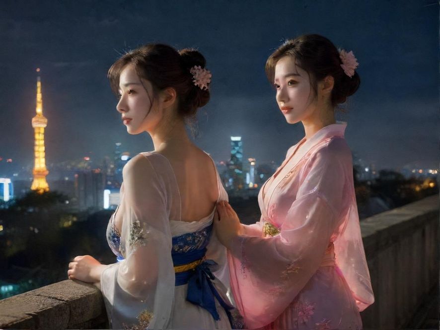 广州繁华夜景