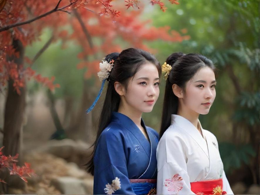充满故事感的成熟女性背影