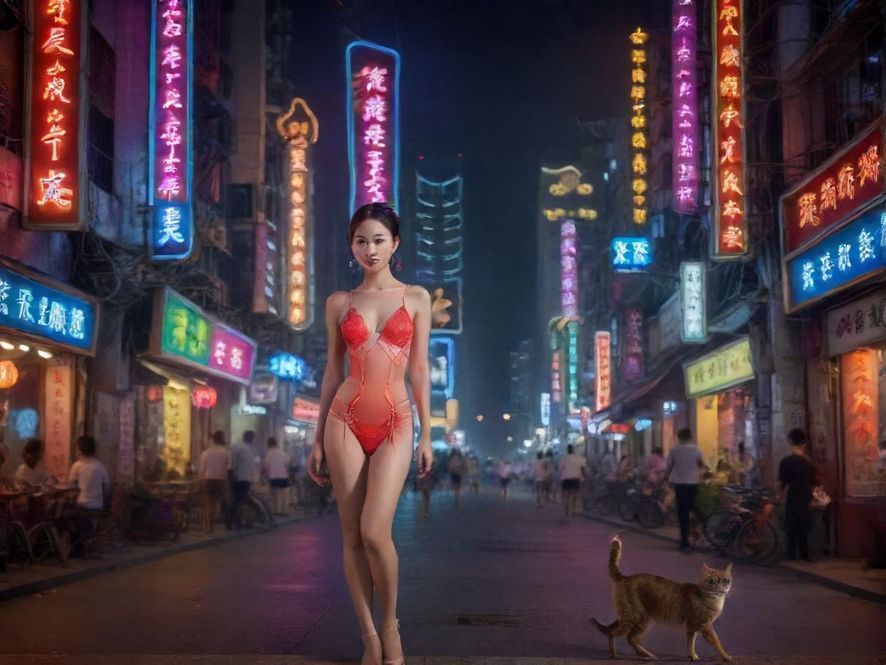 中山夜景