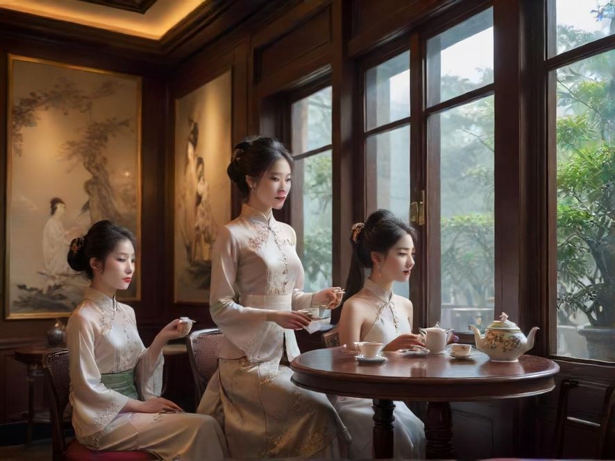 深圳高端茶室优雅环境