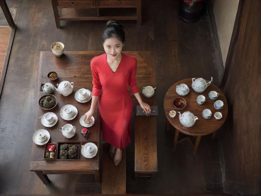 广州品茶外卖精致摆盘展示