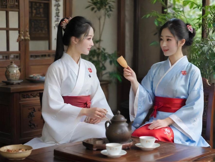 一间装修雅致的休闲会所内部局部，光线柔和，营造出放松氛围。