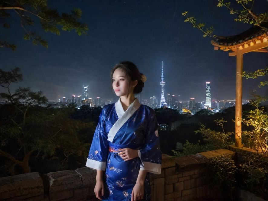 深圳夜场街景