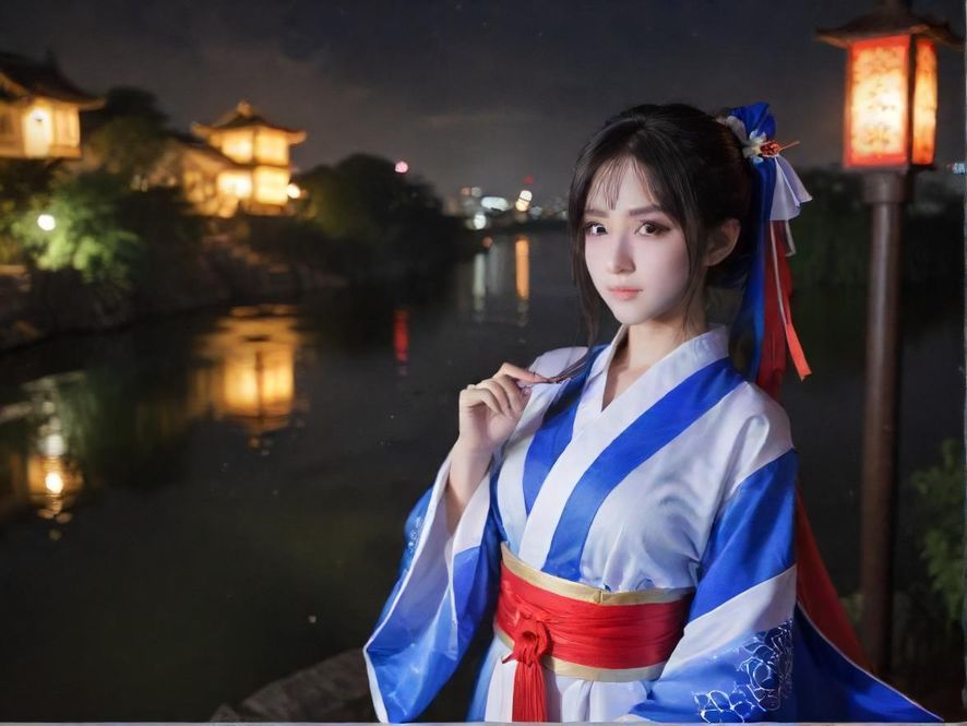 深圳Cosplay上门服务夜景拍摄
