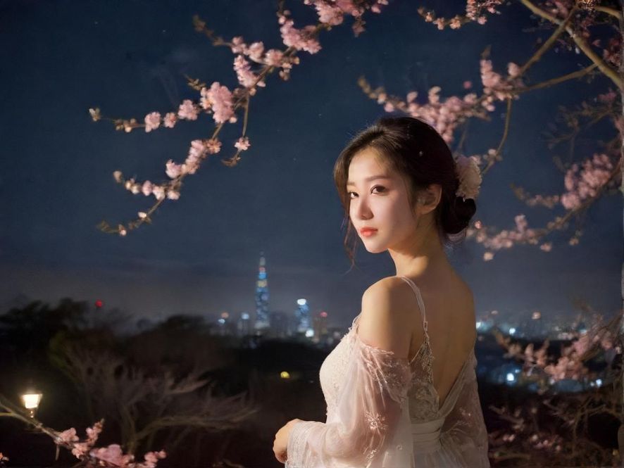 花月楼夜场会所夜景展示