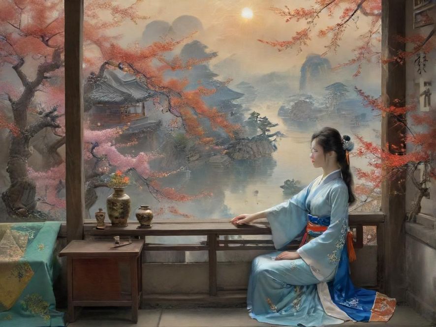 享受广州休闲时光的舒适场景