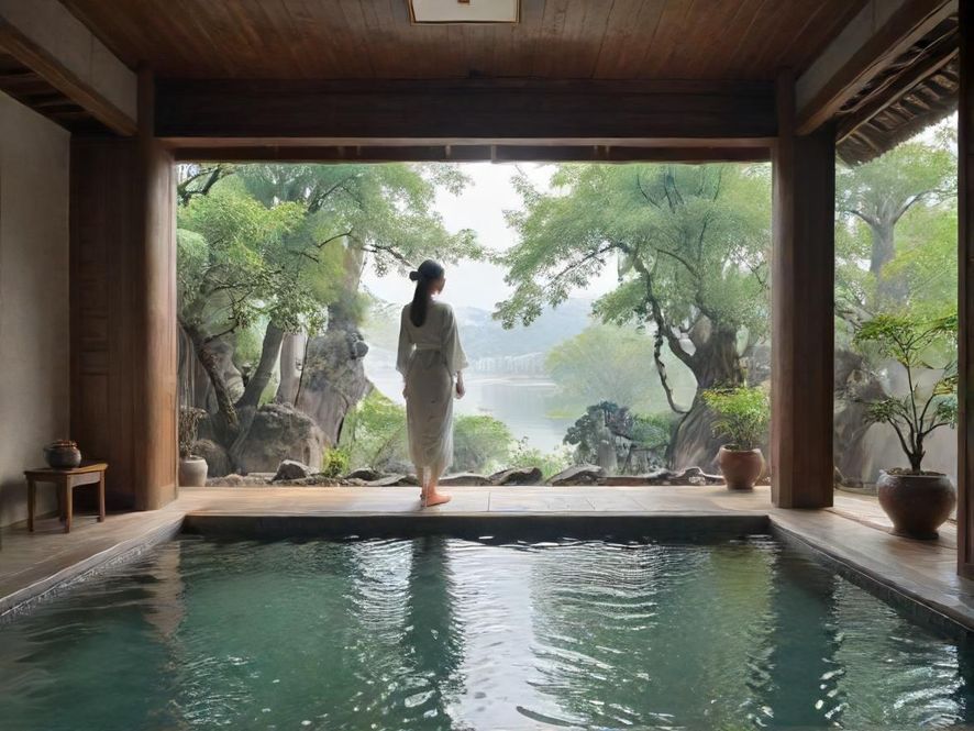 海珠休闲水湾会所室内环境