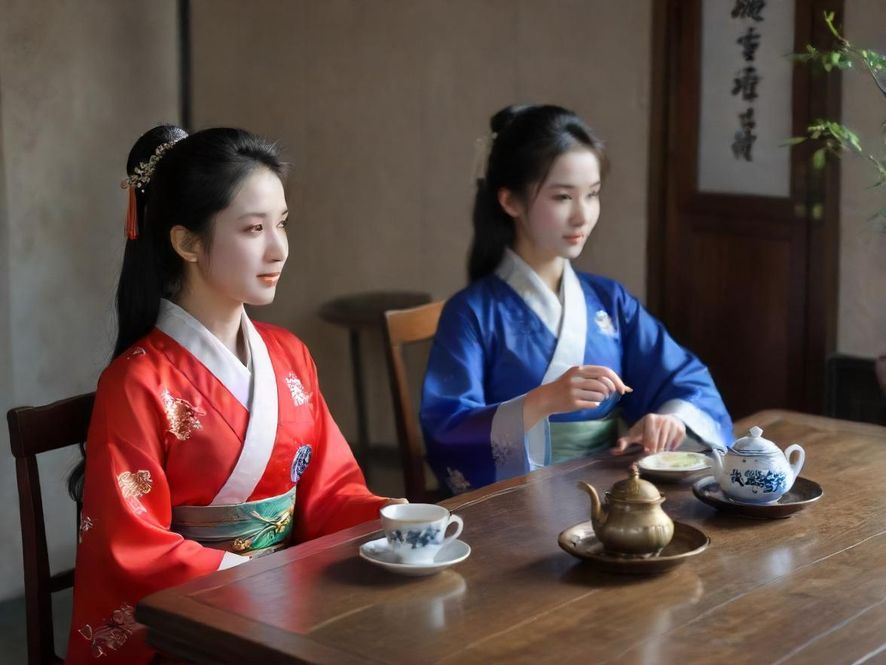 休闲场所一角