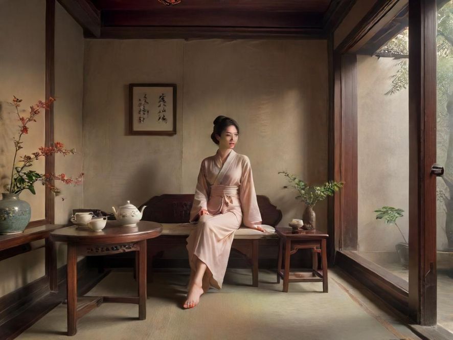 广州隐藏茶社私密包厢氛围