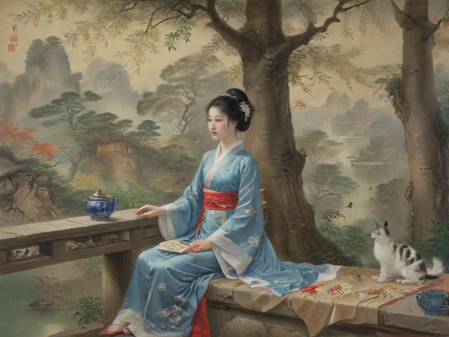 广州茶文化活动的热闹场景