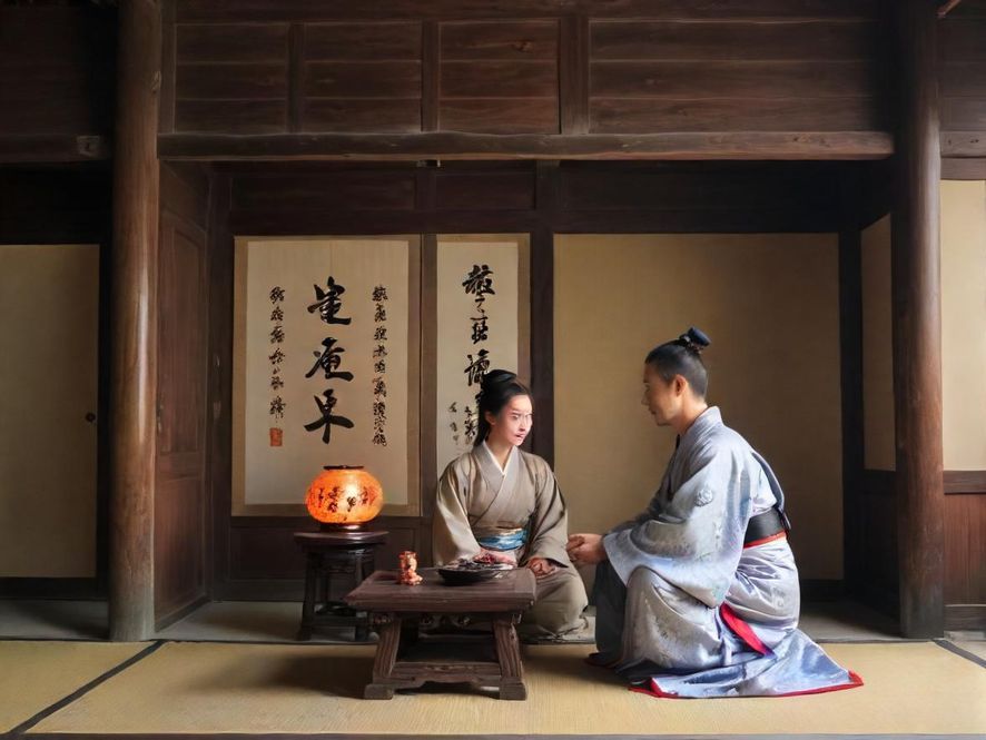 汗蒸房内客人在温暖灯光下放松,享受宁静时刻