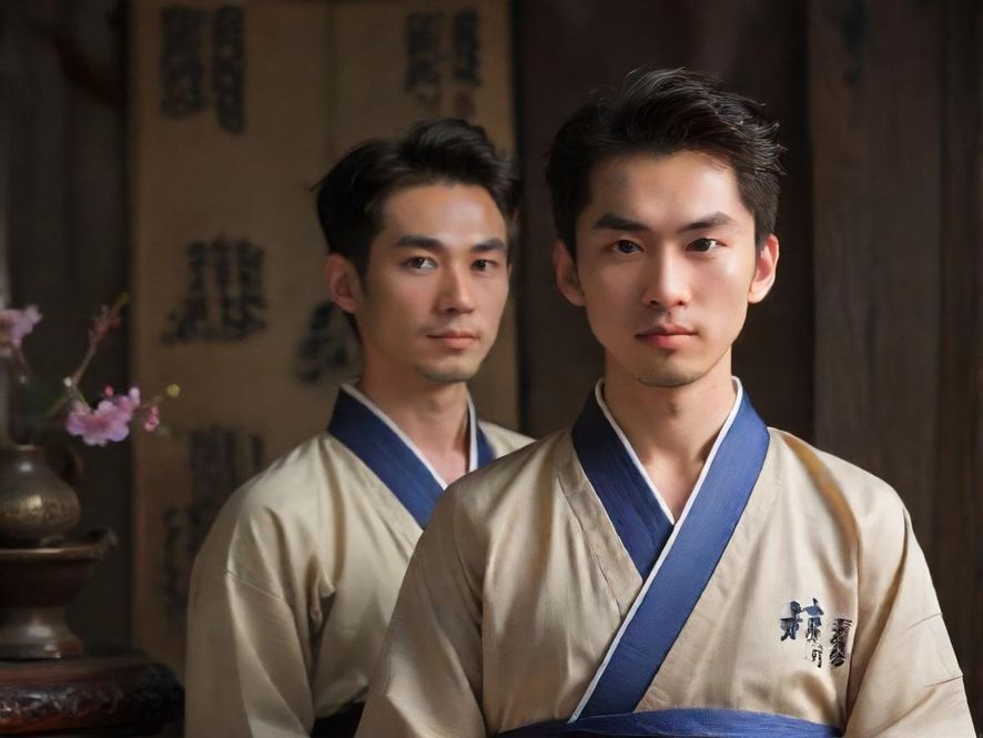 一位男性在现代休闲空间中，享受着柔和光线下的油压按摩，俯视角度展现其放松状态