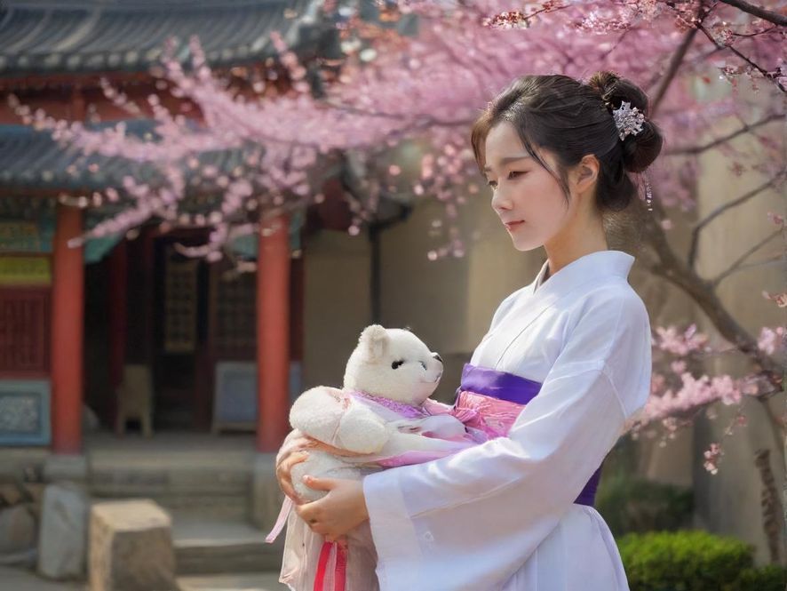 一位女性在现代风格的休闲空间里,闭目养神,享受片刻的宁静。