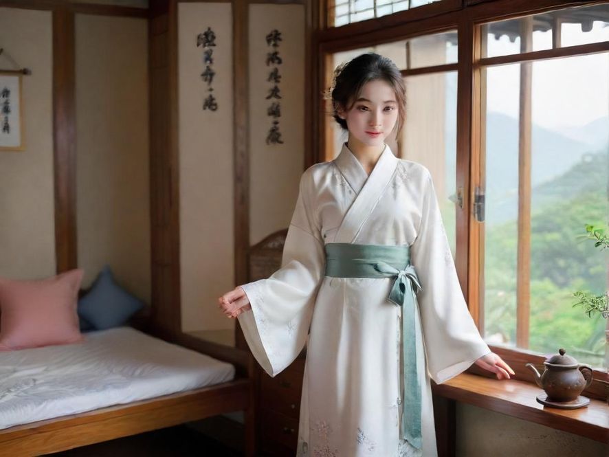 佛山私人订制服务员在茶室微笑服务